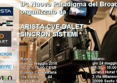 IP:Nuovo Paradigma del Broadcasting organizzato