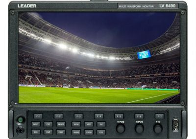 Leader LV5490 Deployed for 4K Coverage of World Football Championship