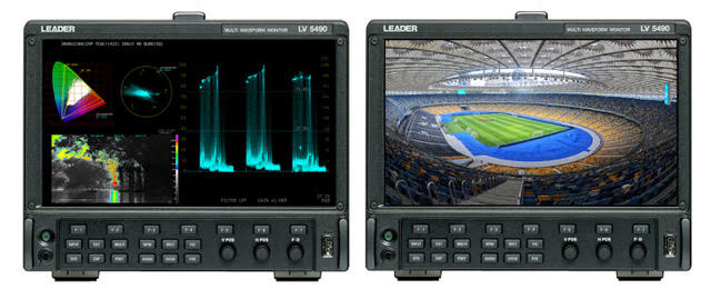 Leader LV5490 Monitors UEFA Champions League Final in UHD and HD for TVN