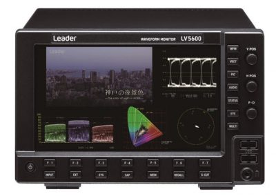 Leader to Introduce ZEN Series LV5600 and LV7600 True Hybrid Test Instruments at IBC 2018