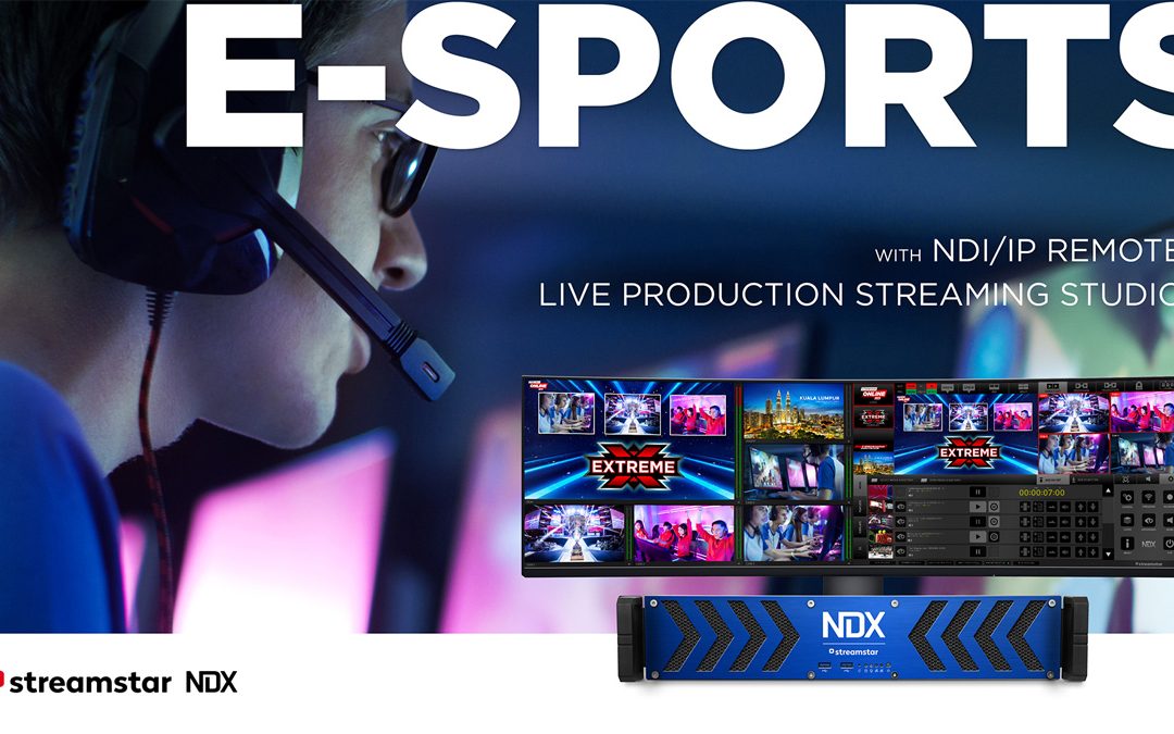 Streamstar NDX a new IP based live production studio