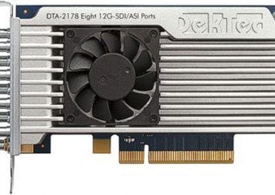 High Density, Low Profile 8x12G-SDI/ASI for PCIe – DTA-2178