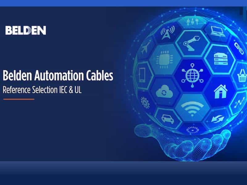 Belden nuovo catalogo prodotti: Belden Automation Cables