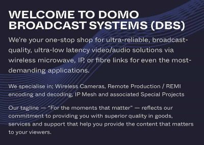Domo Broadcast Systems, wireless transmission solutions…