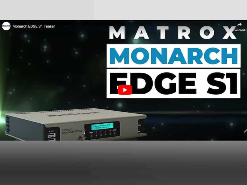 Speciale IBC 2024, Matrox Monarch EDGE serie, dalla Telecamera allo Schermo