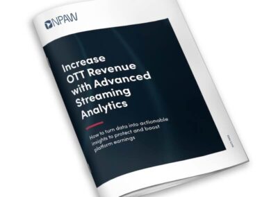 Aumentare i ricavi OTT con l’analisi avanzata dello streaming: White Paper di NPAW