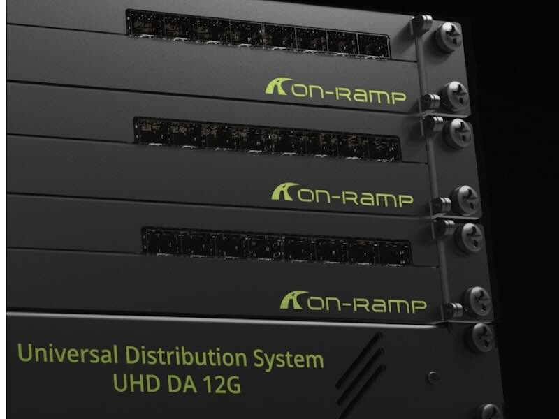 Utah Scientific introduce On-Ramp per l’incapsulamento dei segnali 12G UHD, 3G e 1.5G in IP