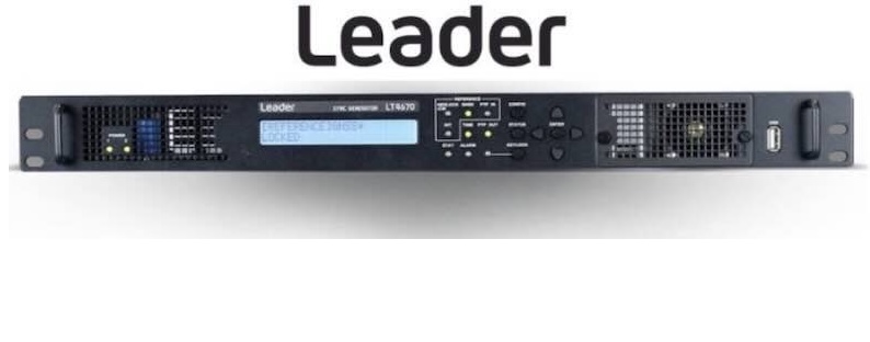 Leader LT4670, generatore di segnale sincrono SDI e IP: temporizzazione precisa anche negli ambienti broadcast più complessi
