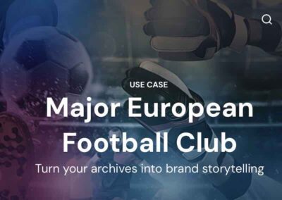 Case study sullo sport: importante Club calcistico europeo si affida a Perfect Memory