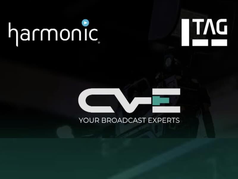 CVE, nuove direttrici tecnologiche con Harmonic e TAG nel cuore del workflow broadcast