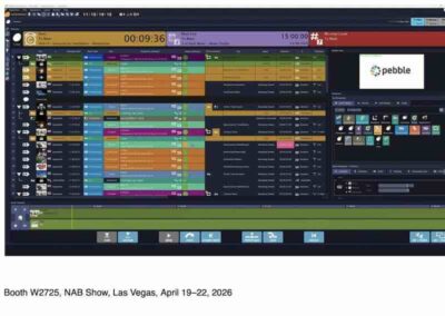 Speciale NAB 2026, Pebble presenta partnership, prestazioni e playout orientato al futuro