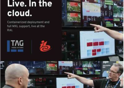 TAG Video Systems accelera la transizione verso il cloud e la produzione virtualizzata a IBC2026